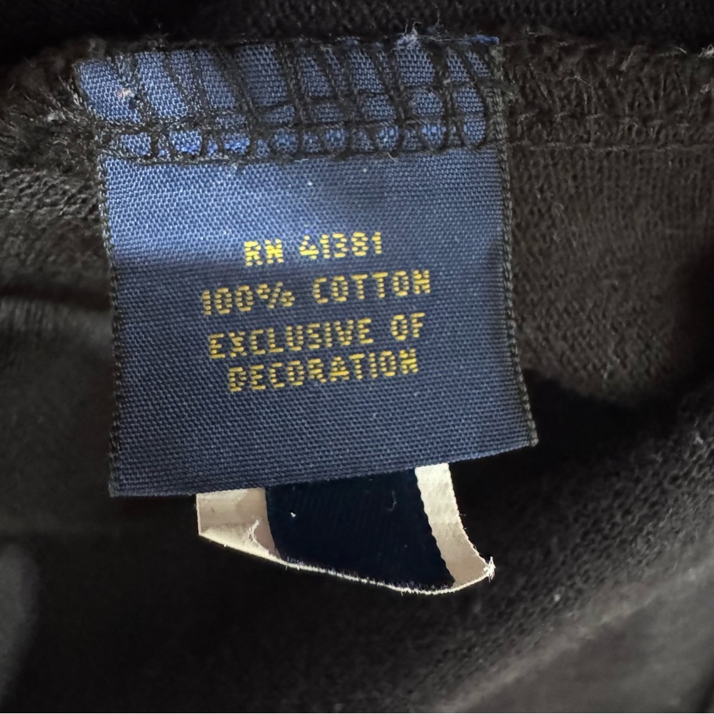 Polo Ralph Lauren Black Polo Shirt Men’s 2XL Red Pony Classic Fit Preppy - Picture 5 of 6